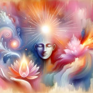 Spiritual Awakening Symptoms in Watercolor Art