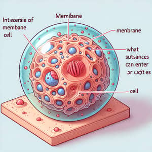 Cell Membrane Model: Explore Cellular Structure & Functions
