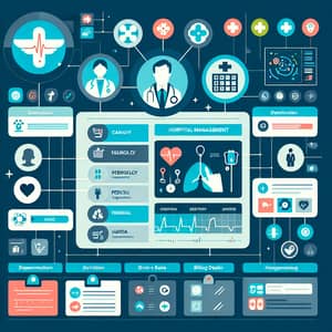 Hospital Management System GUI Design: Professional, User-Friendly Interface