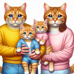 Realistic Ginger British Cat Photoshoot | High Resolution and Aesthetics