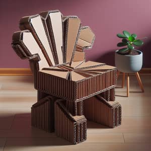 Innovative Cardboard Chair Design | Eco-Friendly Furniture