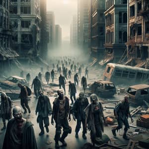 Post-Apocalyptic Zombie World: Survivors vs the Undead