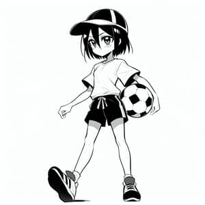Anime-Inspired Tomboy Girl Character from Bleach World