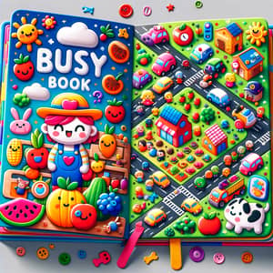 Colorful Busy Book for Children | Interactive and Vibrant Illustrations