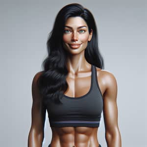 Realistic Social Media Influencer Model | Age 25, Athletic Body, Green Eyes