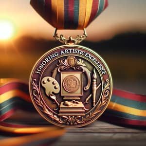 Art University Graduate Commemorative Medal | Honoring Artistic Excellence