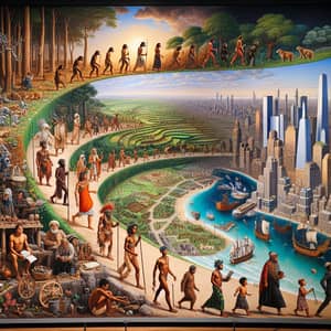 Evolution of Our World: From Ancient Harmony to Modern Innovation