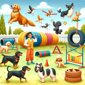 Whimsical Canine Training: Joyful Agility By Expert Dog Trainer