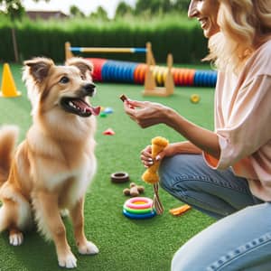 Positive Reinforcement Dog Training | Playful Outdoor Session
