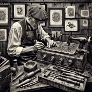 Master Your Craft: Vintage Workshop Woodcarving