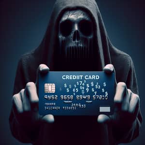 Eerie & Disturbing Credit Card Imagery | Privacy Protected