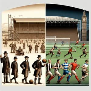 Evolution of Football: 19th Century to Modern Era