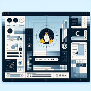 Modern Linux-Inspired User Interface Design