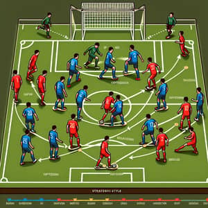 Chinese Soccer Team Strategic Style: Defense, Attack & Midfield