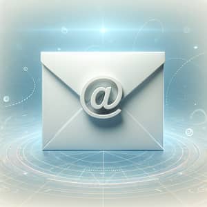 White Sealed Email Envelope - Digital Identity