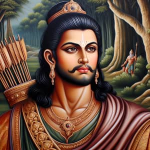 Lord Ram: Regal Figure in Hindu Mythology