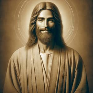 Jesus with Loving Smile - Tranquil Image