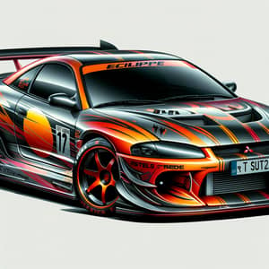 Mitsubishi Eclipse Racing Car from Fast and Furious 1