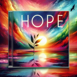 Hope CD Cover - Inspiring Sunrise Over Ocean