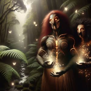 Patupaierehi: Mythical Maori Vampires in Fern Forest