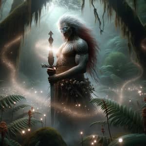 Patupaiarehe: Mythic Maori Vampire Elves in New Zealand Forest