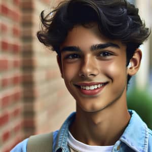 Smiling South Asian Boy - Profile Picture