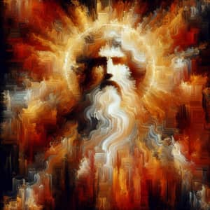 Divine Figure Yahweh: Textural Representation of Benevolence, Guidance, Power