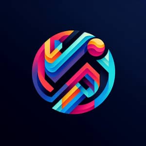 Unique Logo Design | Vibrant Abstract Geometry