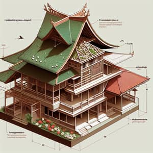 Roof Transformation: Nias and Ambon Traditional House Fusion Design