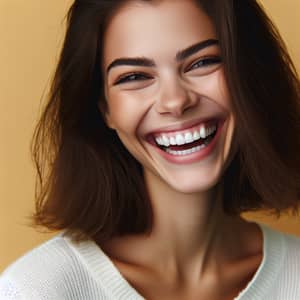 Amélie: Bright & Joyful Young Woman | Radiant Smile & Laughter