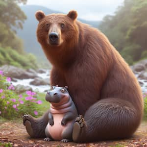 Bear with Marmot's Tail and Hippopotamus Eyes