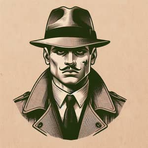 Fictional Italian Gangster Character Design