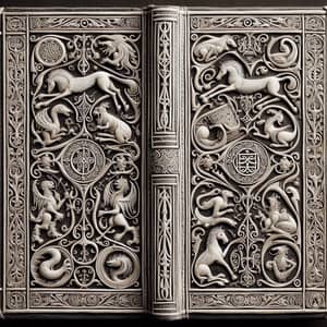 Medieval Book Cover Design | Antique Bookcraft