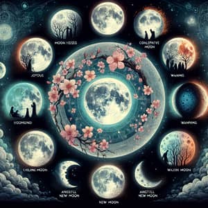 Mystical Lunar Cycles: Emotions Manifested in Moon Phases