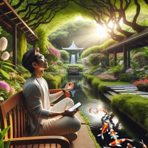Tranquil Garden Affirmations: Serene Sanctuary for Positive Wellness