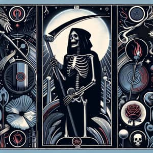 Marseille Tarot Death Card: Grim Reaper and Symbolism
