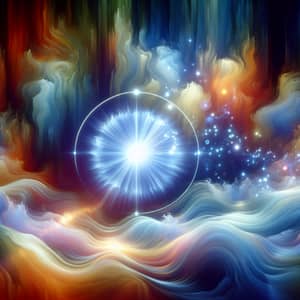 Ethereal Light and Dynamic Environment - Spiritual Energy Scene