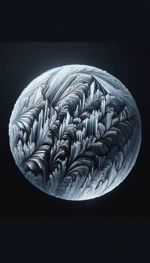 Exquisite Glassware: Textured Glass Resembling Ice
