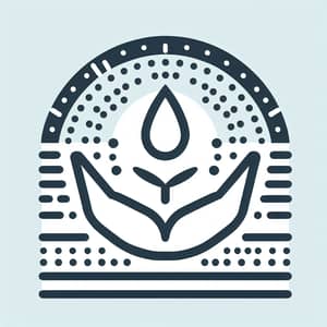 Minimalist Seed Cultivation Icon Design