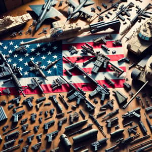 American Military Weapons: Small Firearms to Tanks & Aircraft