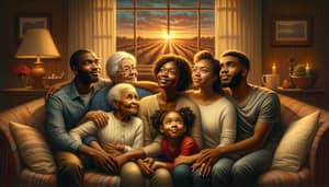 Multicultural Family Gratitude & Hope | Heartwarming Scene
