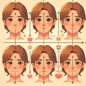 Lively Human Face Animation with Emotions