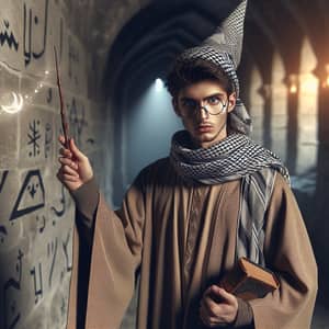 Middle-Eastern Wizard in Enchanted Castle | Adventure Awaits