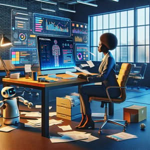 Future of Work: AI-Powered HR Management in a Modern Office Environment