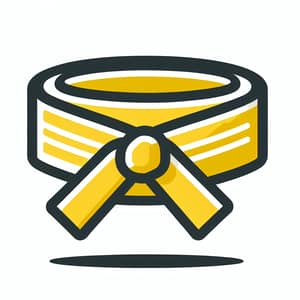 Yellow Belt in Judo - Beginner Level Icon