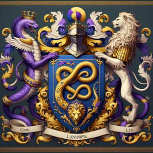 Family Coat of Arms: Wisdom, Strength & Prosperity
