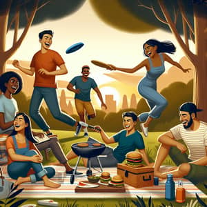 Bonding with Friends: A Perfect Picnic Day