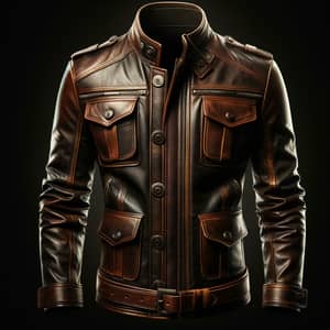 High-Quality Leather Jacket for Men - Stylish & Rugged