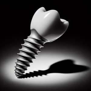 Artistic Dental Implant Emanating Charm | Unique Artwork