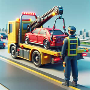 Professional Tow Truck Service for Vehicle Recovery